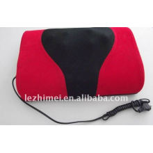 lujo rojo amasado shiatsu mini masaje almohada